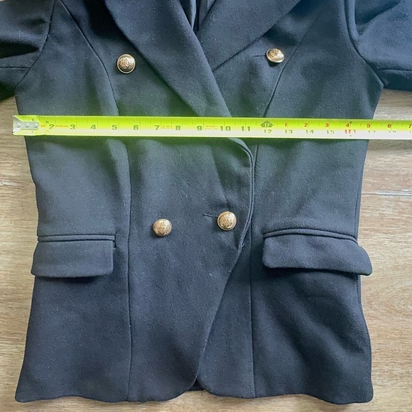 LIONESS Womens Size M Black Blazer Jacket - Picture 4 of 7